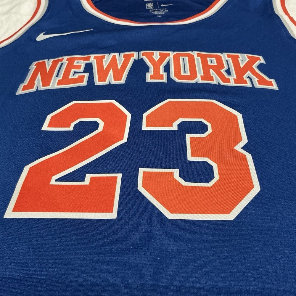 New York Knicks Robinson 23 Swingman Icon Edition Jersey Blue size 52 / XL - Picture 5 of 12